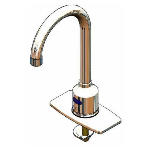 T&S Brass 5EF-1D-DG-4DPWS Equip Electronic Faucet Deck Mount Rigid