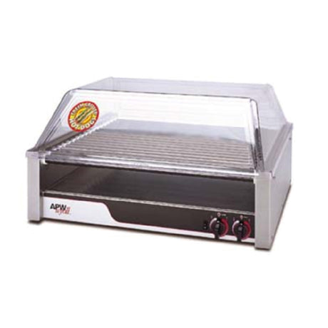 APW Wyott HR-45 X*PERT™ HotRod® Hot Dog Grill Chrome Surface Rollers