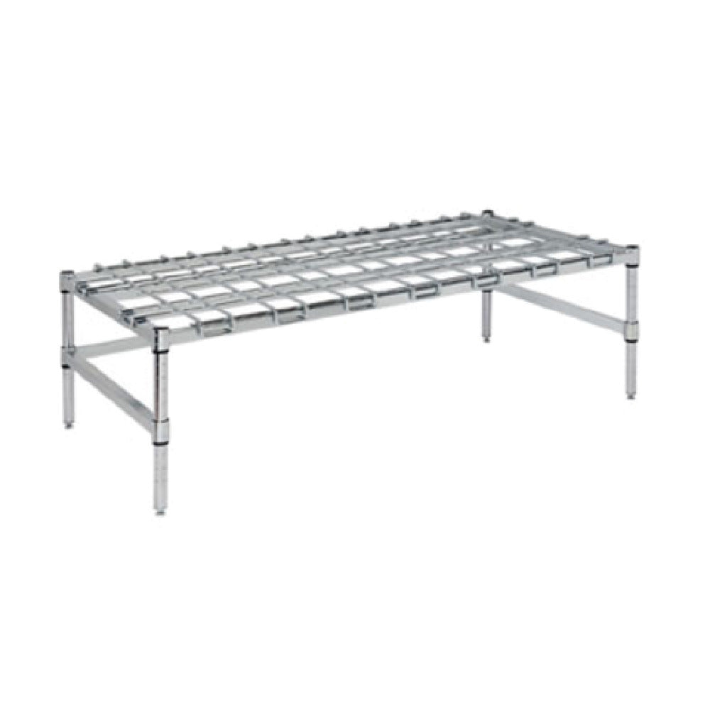 1880 Hospitality FFSDR1848CH Focus Foodservice Stationary Dunnage Rack Low Profile