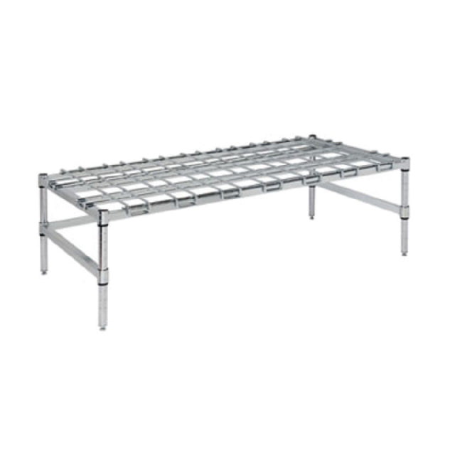 1880 Hospitality FFSDR2436CH Focus Foodservice Stationary Dunnage Rack Low Profile