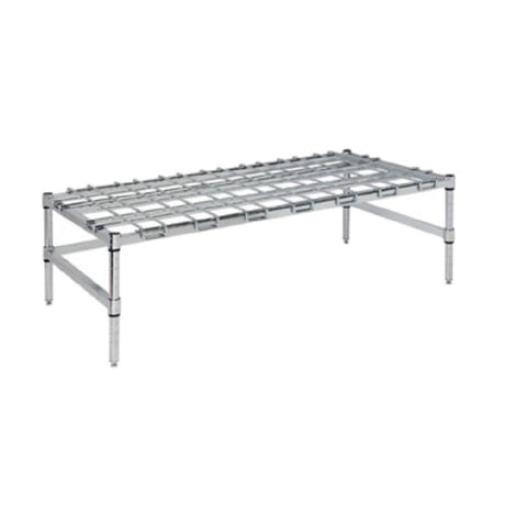 1880 Hospitality FFSDR2448CH Focus Foodservice Stationary Dunnage Rack Low Profile