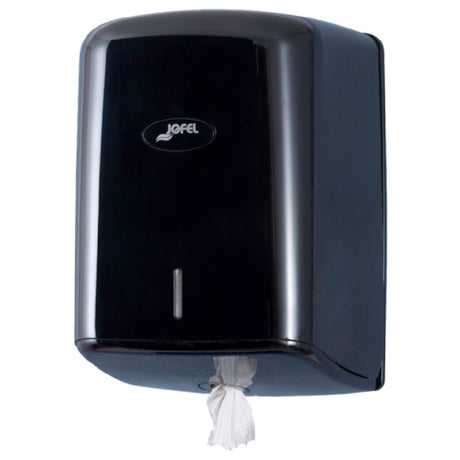 San Jamar T500BK Jofel Valor Towel Dispenser 9.06"W X 9.06"D X 13.15"H Center Pull