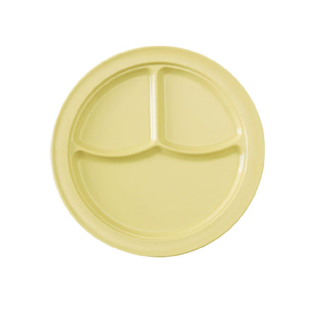 Yanco NS-703Y Nessico Compartment Plate 10-1/4" Dia. 3-compartments
