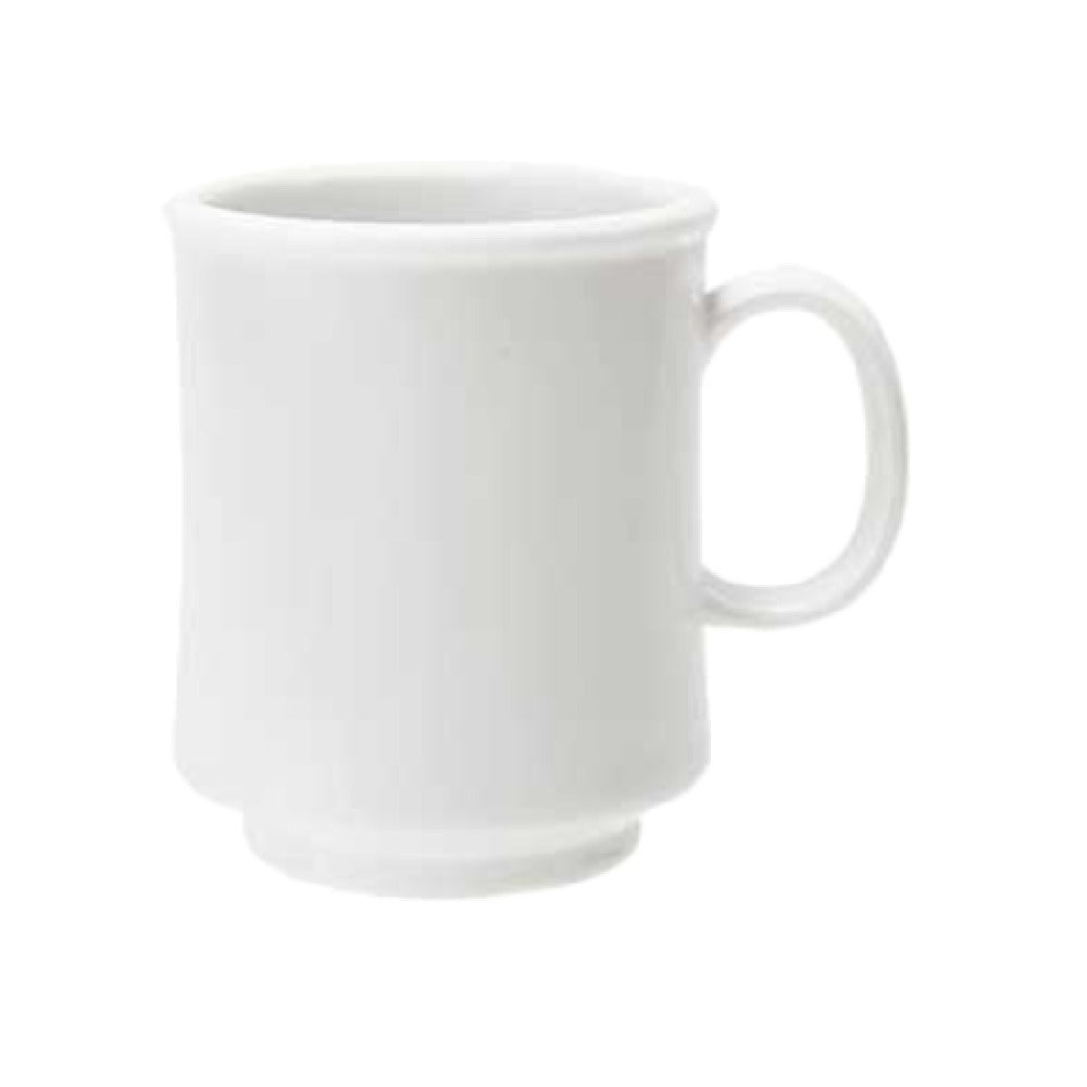 GET Enterprises TM-1308-W Mug 8 Oz. (10 Oz. Rim Full) 3-1/4" Dia. X 3-3/4" Deep