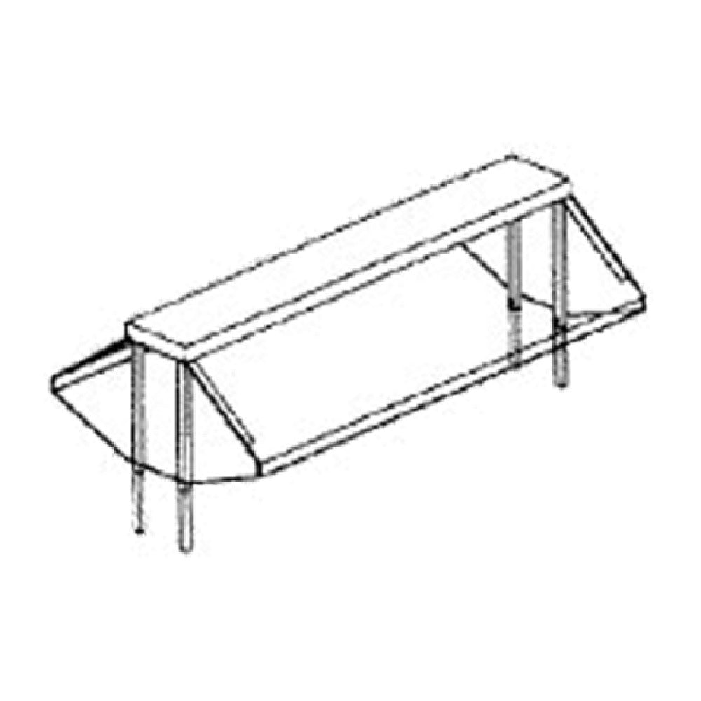 Piper Products RBPG-96 - Double Sided Protector Guard, Buffet Style, With End Guards