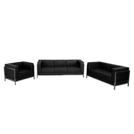 Flash Furniture ZB-IMAG-SET1-GG Hercules Imagination Series Sofa Set Includes: (1) 35"W X 28-3/4"D X 27-1/4"H Arm Chair