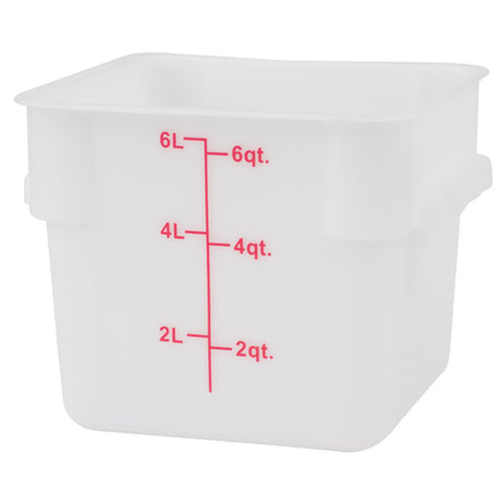 Stanton Trading PES-6 - Food Storage Container, Square, 6 Qt.
