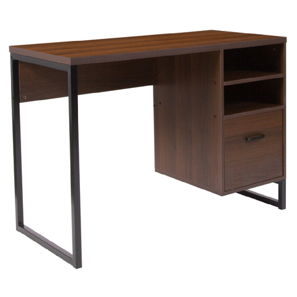 Flash Furniture NAN-NJ-HD10168-GG Northbrook Computer Desk 41-1/4"W X 19-1/2"D X 29-1/2"H Overall