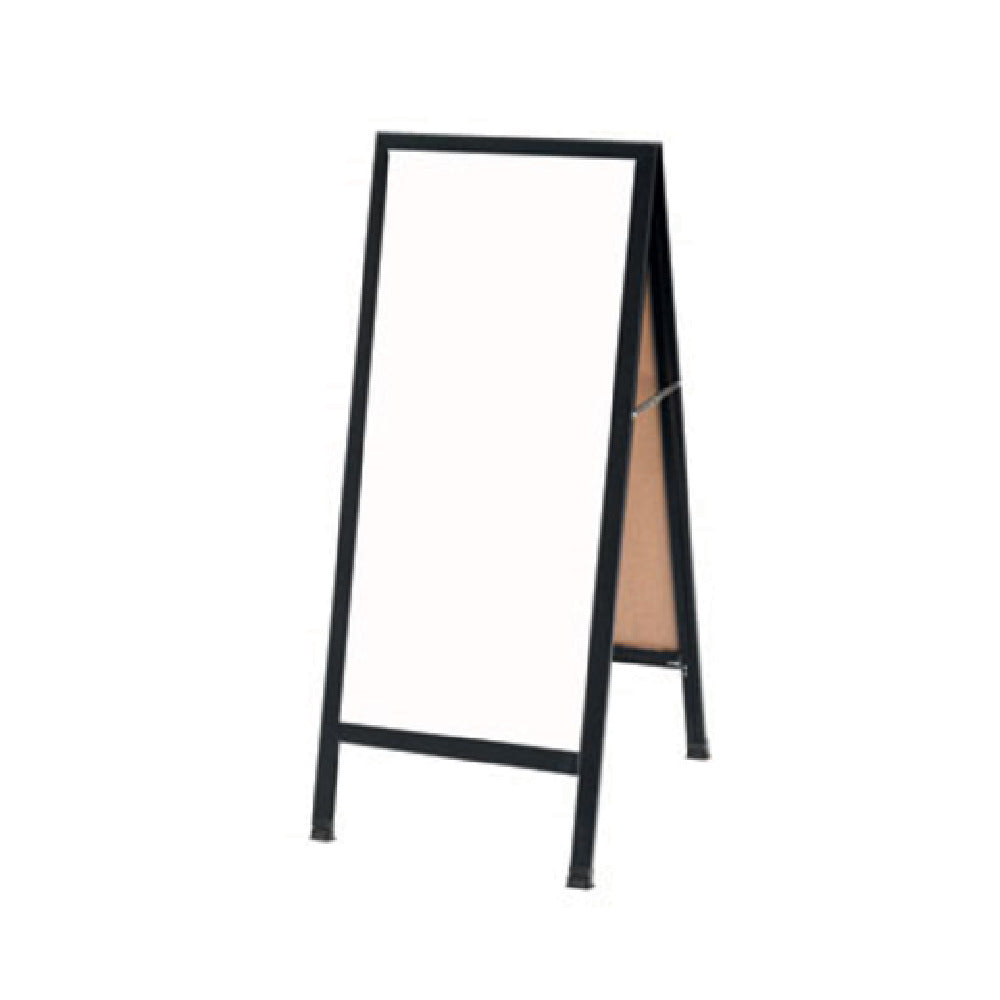 Aarco BA-311SW Sidewalk Markerboard 18"W X 42"H White Porcelain Board