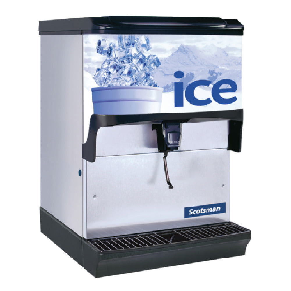 Scotsman IOD150-1 Ice Dispenser Counter Model 23"W X 31"D X 35"H Approximately 150 Lb Storage Capacity