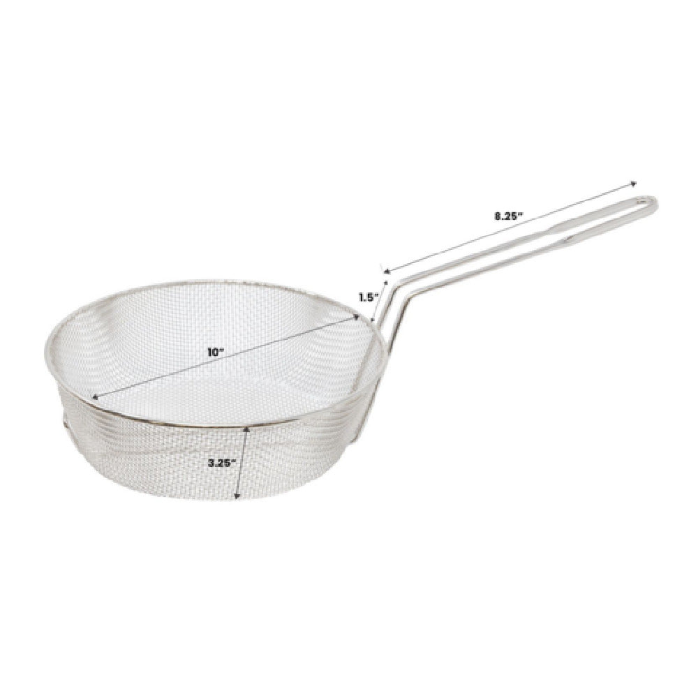 Omcan USA 80378 - (80378) Culinary Basket, 10" Diameter X 3" Deep, Round