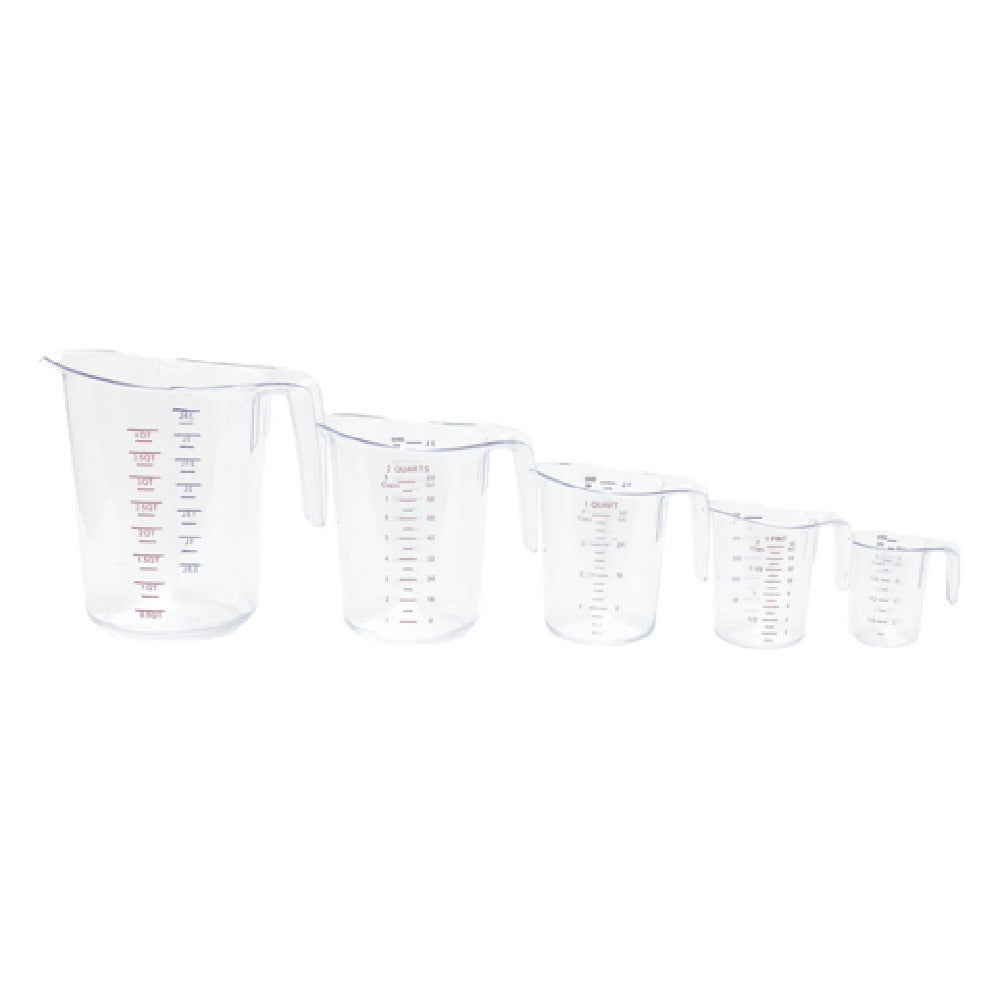 CAC China MCBK-5SET Measuring Cup Set 5-piece Incldudes