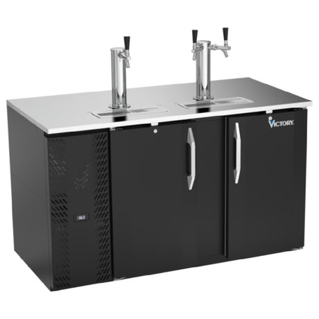 Victory VDD58HC-B - Direct Draw Dispenser, 58"W X 30-1/8"D X 49-5/16"H, 17.836 Cu. Ft.
