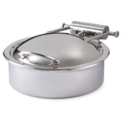 Steelite DW04WGHSS Round Induction Chafer 4.0 Qt 12.5"W X 15.5"D X 5.75"H