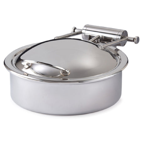 Steelite DW04WGHSS Round Induction Chafer 4.0 Qt 12.5"W X 15.5"D X 5.75"H