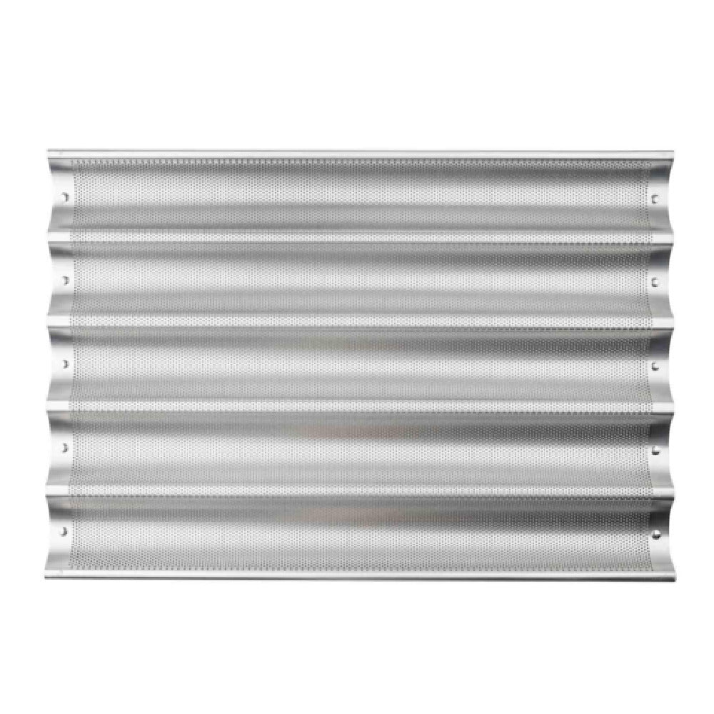 TableCraft Products 13526 - Baguette Pan, 26"W X 18"D X 1-1/4"H, 5 Channels