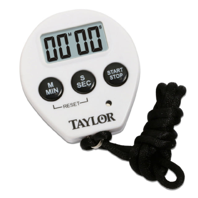 Royal Industries TAY 5816 Chef's Timer & Stopwatch 3/8" LCD Display Shows Time In Minutes And Seconds