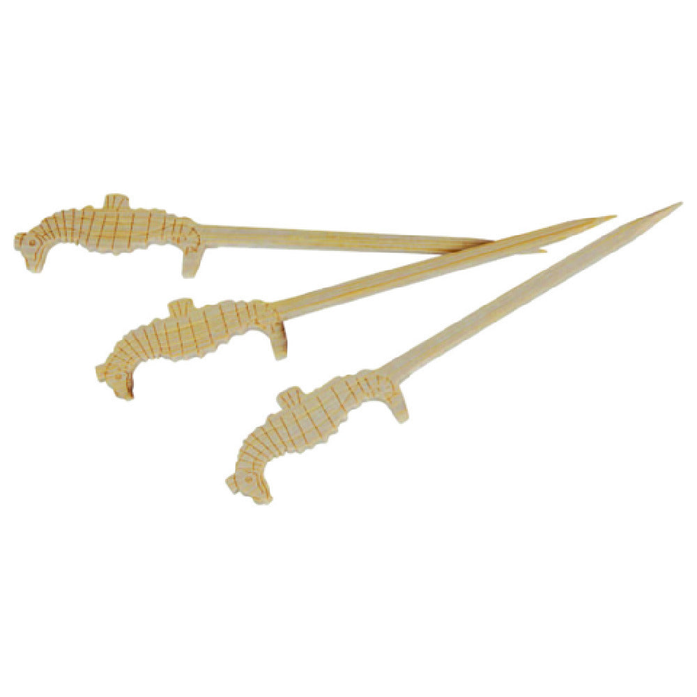 PacknWood 209BBHIP9 - Seahorse Picks, 3.5", Reusable