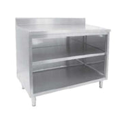 GSW USA CTN-P2448 Work Table Cabinet Base With Open Front 48"W X 24"D X 35"H