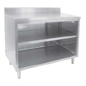 GSW USA CTN-P2460 Work Table Cabinet Base With Open Front 60"W X 24"D X 35"H