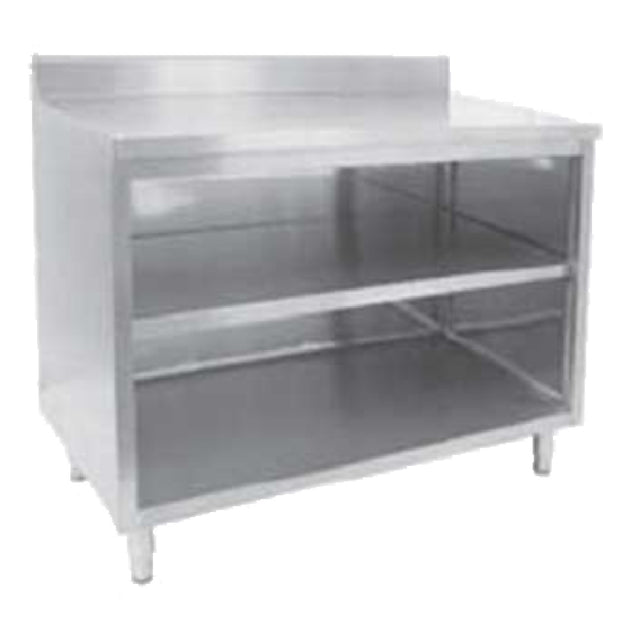 GSW USA CTN-P2436 Work Table Cabinet Base With Open Front 36"W X 24"D X 35"H
