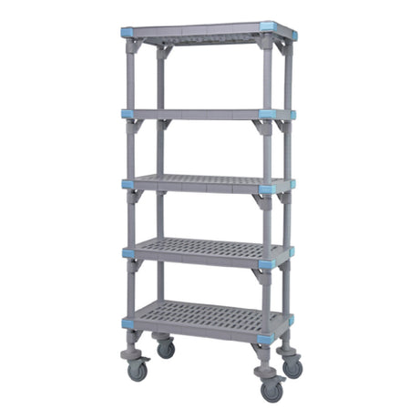 Quantum QPM214874VS-5 Millenia Shelving Unit Mobile 48"W X 21"D X 74"H