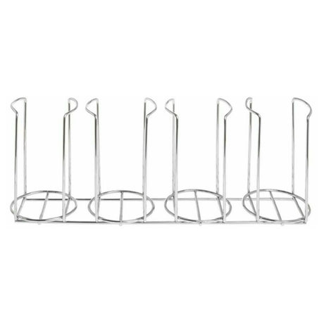 Hubert 80028 - Cup/Lid Holder, 4-compartment, 4-1/4"L X 19-3/8"W X 6-3/4"H