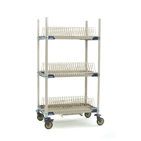 Metro PR36VX2-XDR MetroMax® I Mobile Drying Rack Unit With Drip Tray 36"W X 24"D X 68"H