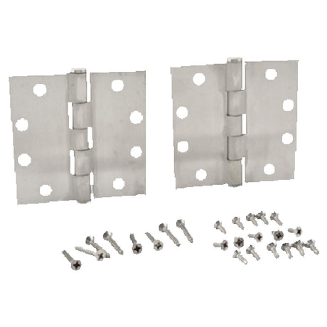 Franklin Machine Products 134-1079 Hinge 4-1/2" X 4-1/2" Stainless Steel