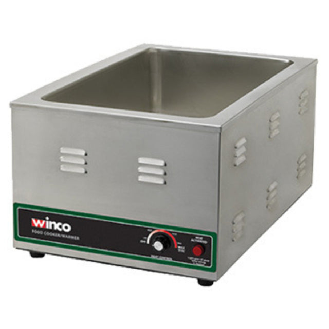 Winco FW-S600 Food Cooker/Warmer Electric 22-1/2"W X 14-5/8"D X 10-5/8"H (overall Dimensions)