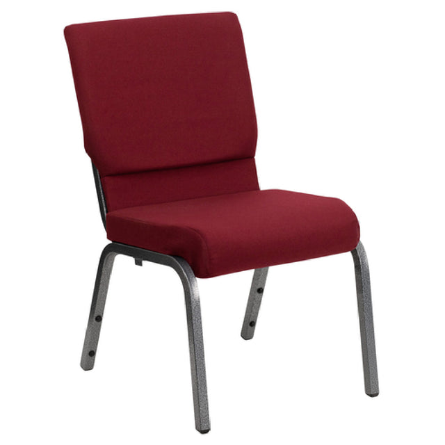 Flash Furniture XU-CH-60096-BY-SILV-GG Hercules Series Stacking Church Chair 800 Lb. Weight Capacity