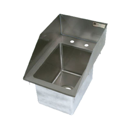 John Boos PB-DISINK101410-SSLR Pro-Bowl Drop-In Sink 1-compartment 12-5/8"W X 18-1/2"D X 16"H Overall Size