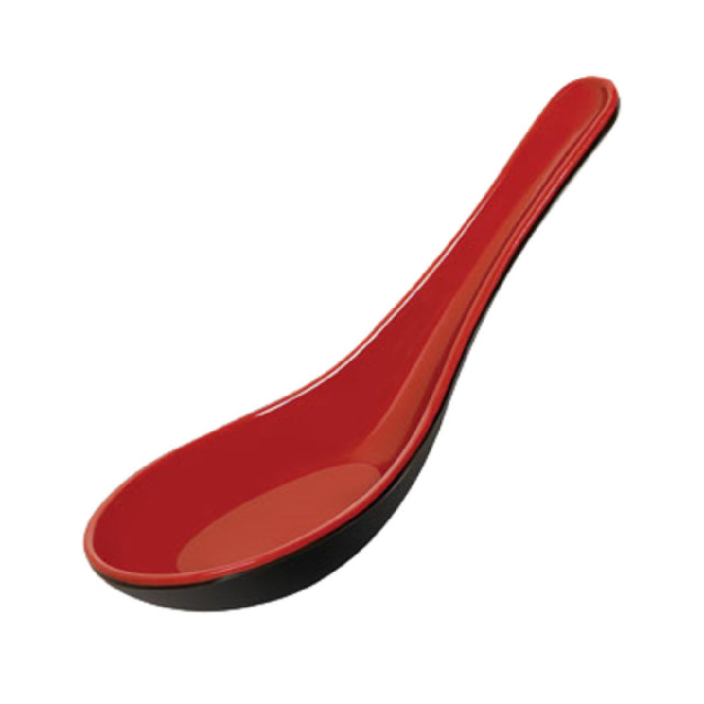 GET Enterprises 6026-RB Fuji™ Soup Spoon 0.8 Oz. Break-resistant