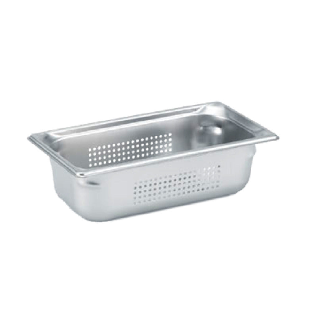 Vollrath 90343 Super Pan 3® 1/3 GN Food Pan Perforated 4" Deep