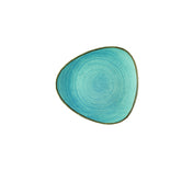 Churchill China SRBETR101 Plate 11-1/8" Dia. Raw Teal Lotus