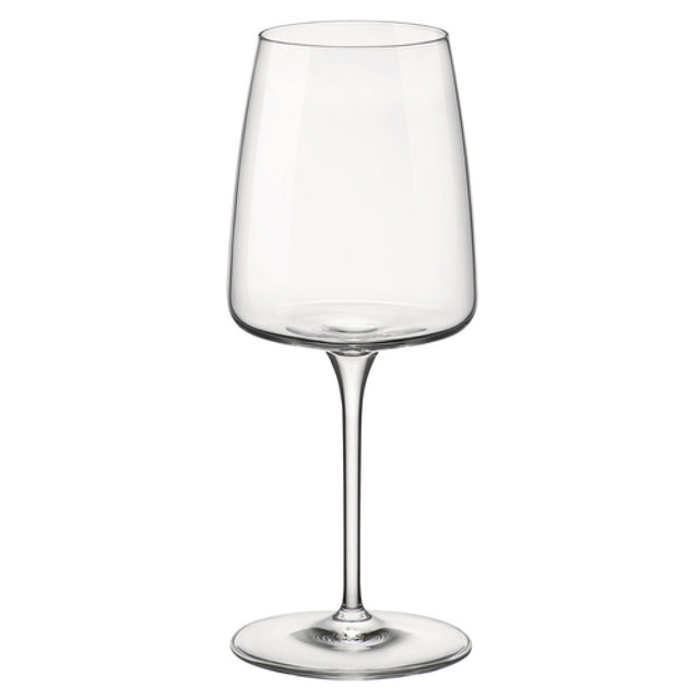 Steelite 49143Q203 White Wine Glass 12-3/4 Oz. Laser Cut Rim