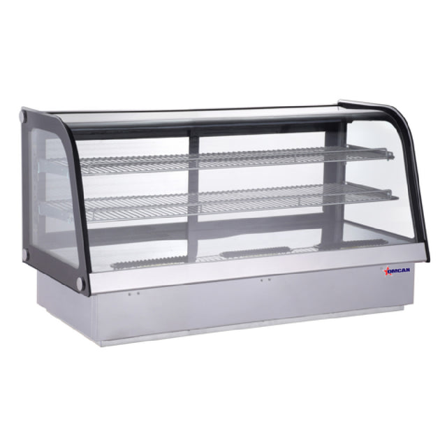 Omcan 47562 (RS-CN-0252-4D) Refrigerated Showcase 63"W X 25"D X 29"H 6.99 Cu.ft Capacity