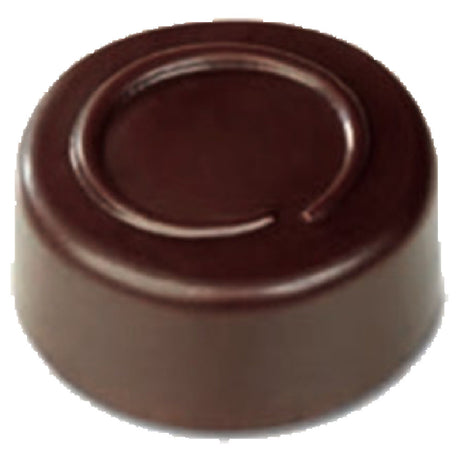 JB Prince K605 Chocolate Mold (21) Marked Round 1-1/8" Dia. X 9/16"H