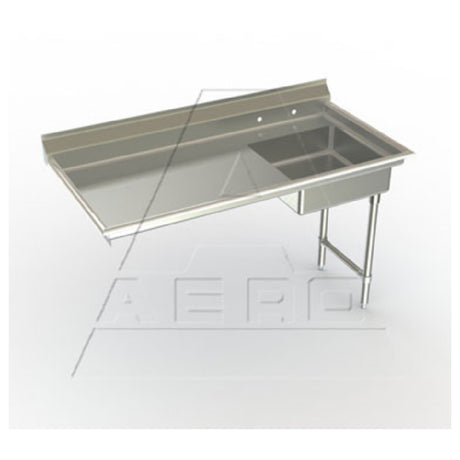 AERO Manufacturing XUDR-48 Delux™ Soiled Dishtable 48" R-L Straight Undercounter