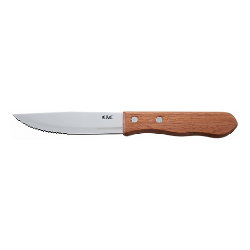 CAC China KWSK-55 Jumbo Steak Knife 5" Pointed Tip