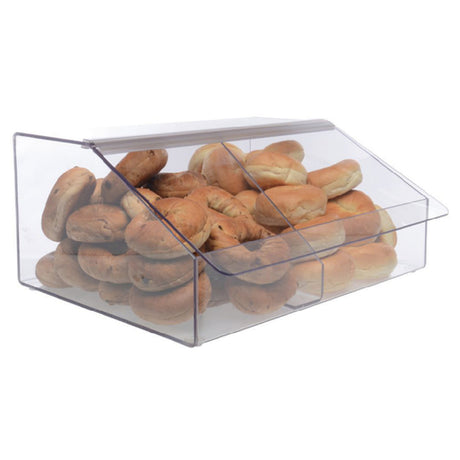Hubert 11195 - Bulk Food Bin, 2-section, 30" X 15-3/4" X 8-1/2"H