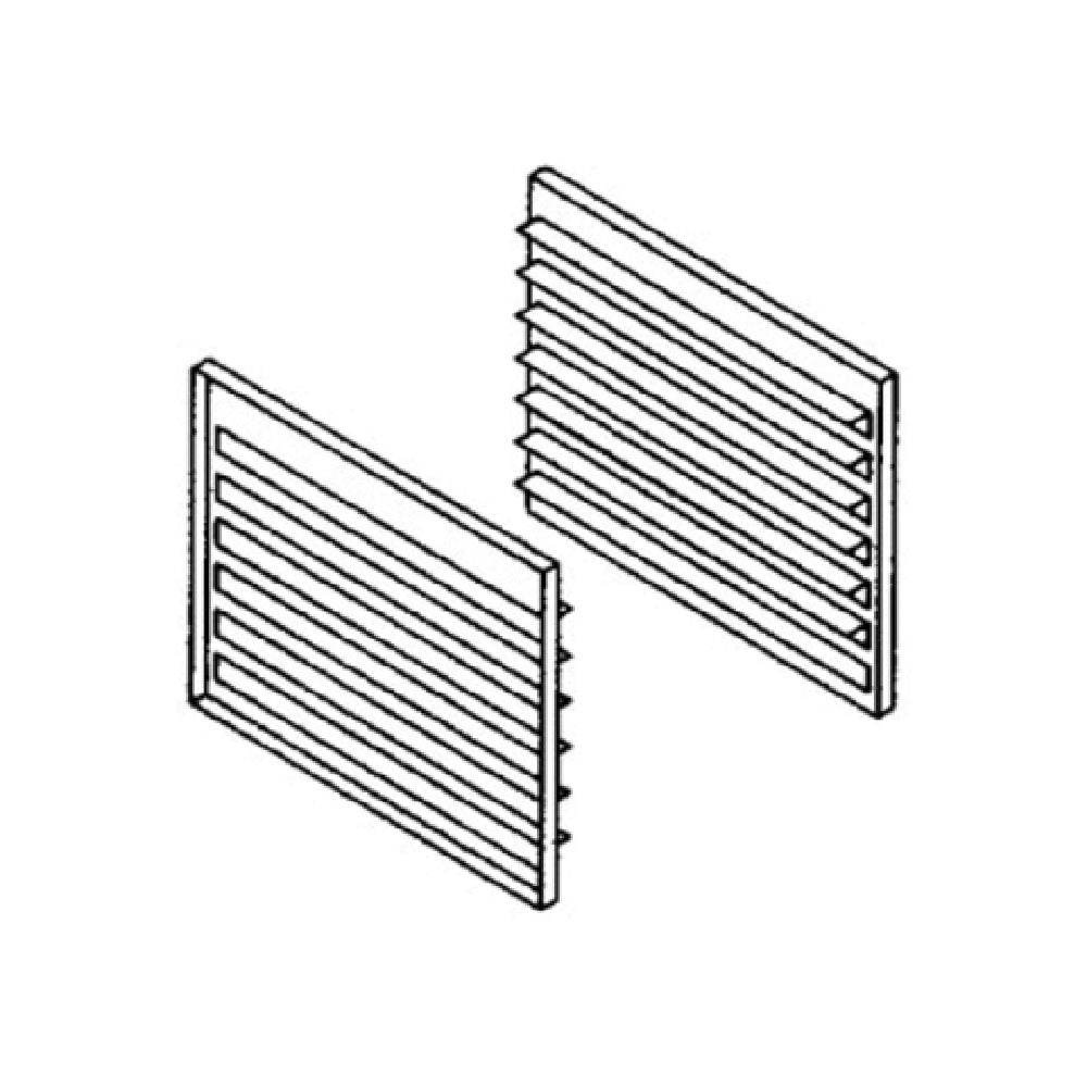 John Boos BUNPR Bun Pan Rack Holds (8) 18" X 26" Pans Slides On 3" Centers