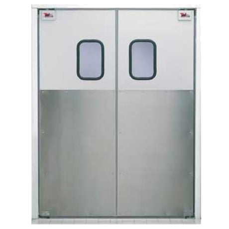 Curtron SPD-30-AL-DBL-8484 Service-Pro® Series 30 Double Swinging Door 84” X 84”