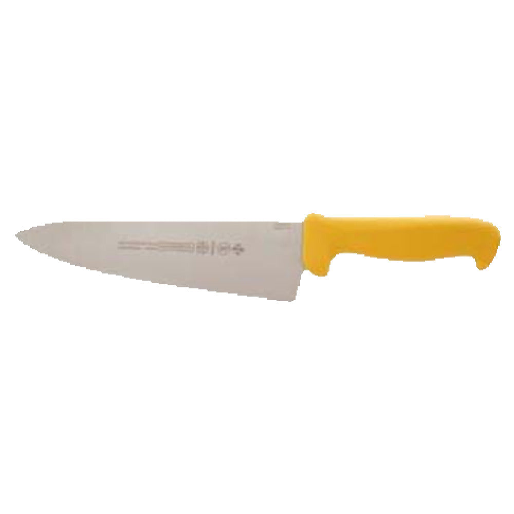 Franklin Machine Products 137-1292 Cook's Knife 8" Yellow Polypropylene Handle