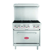 Hubert 66769 - Kratos® Gas Range, 36"W X 32-3/5"D X 60-2/5"H, Liquid Propane
