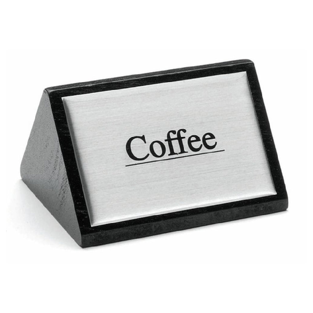 Hubert 73835 - Beverage Sign, "Coffee", 3" X 1-3/4"H