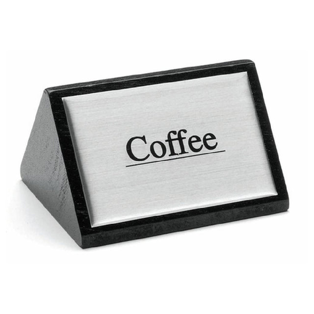 Hubert 73835 - Beverage Sign, "Coffee", 3" X 1-3/4"H
