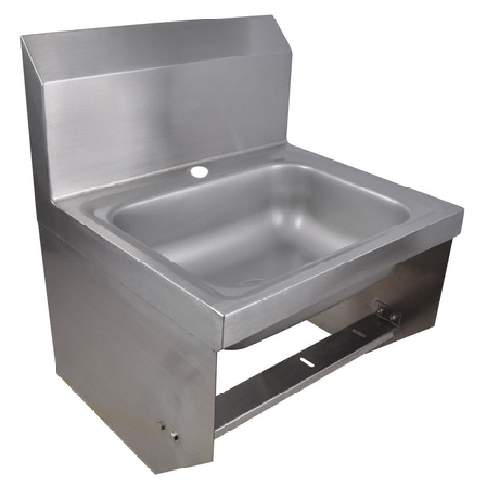 BK Resources BKHS-D-1410-1-BKK Hand Sink Wall Mount 14" Wide X 10" Front-to-back X 5" Deep Bowl