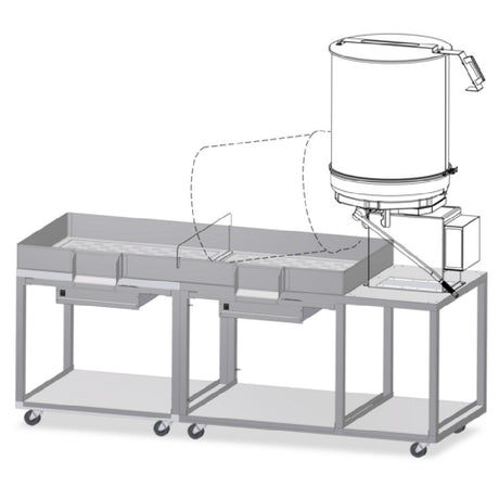 Gold Medal 2622-00-110 - Single Karmel Kool System (for Mark 10/20), Modular Table System