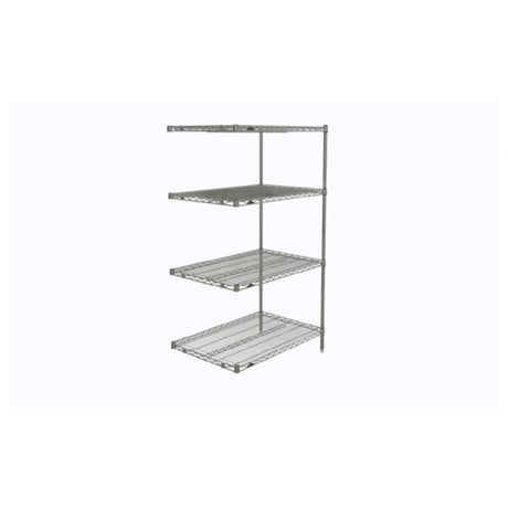 Metro AN536C Super Erecta® Add-On Shelving Unit 36"W X 24"D X 63"H (4) Wire Shelves